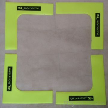 Yakimasport Маркеры поля, плоские углы, набор из 4 шт., 100327 (N / A)