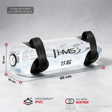 WAB15 Тренировочная сумка с водой Aqua Powerbag 15 кг HMS