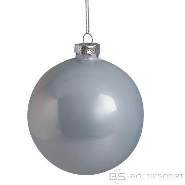 Eglīšu bumba d8cm, stikla, mākonis