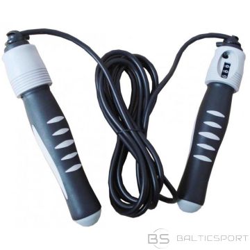 Skipping rope with the PROfit meter 285cm black and gray (N/A)