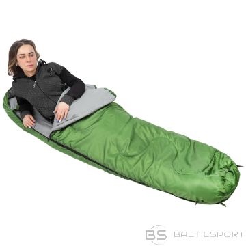 Enero Camp NEPAL SLEEPING BAG DARK GREEN 210x80x50CM