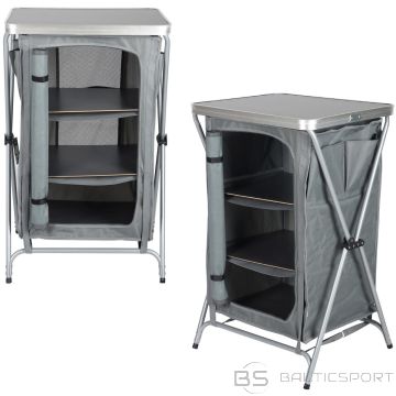Enero Camp FOLDING TRAVEL WARDROBE WITH 3 SHELVES 60x51x98CM