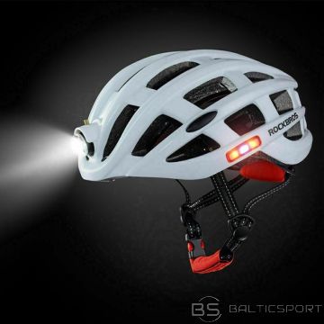 Rockbros MTB velosipēda ķivere ar gaiši baltu krāsu 57-62 cm (nav pieejama)