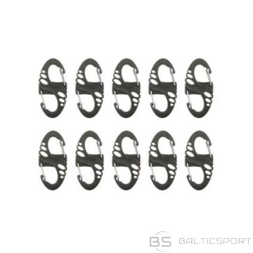 BS Набор карабинов Mil-Tec S-Hook – зеленый (N/A)