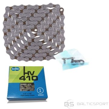 KMC Ķēde HV 410 112 posmi pelēkbrūna BOX-S1 (-)