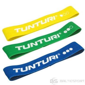 Stretch gumija TUNTURI Textile Resistance 3 gab