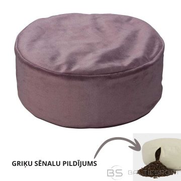 Griķu sēnalu Meditācijas spilvens, sēžam spilvens - Violets 33cm