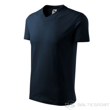 T-shirt Malfini V-neck M MLI-10202 navy blue (L)