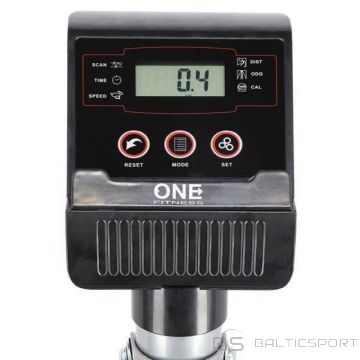 One Fitness RW3011 sudrabaini oranžs mehāniskais velosipēds (nav pieejams)