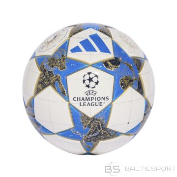 adidas UCL Mini 25/26 League Stage Football White, Blue, and Gold JP1544 (1)