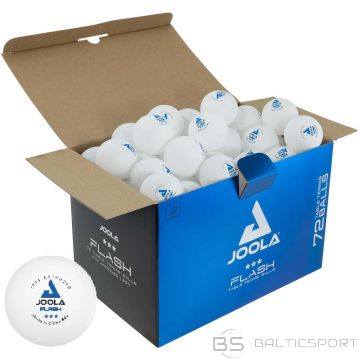 Joola FLASH TABLE TENNIS BALLS 72 PCS, WHITE