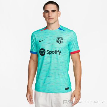 Nike FC Barcelona Stadium JSY SS 3R DX9820-487 krekla, XXL, zila