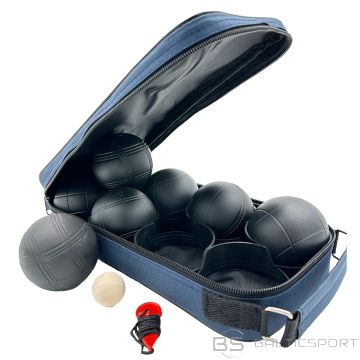 Enero SPĒĻU Bumbas 8 GAB BOULE PETANQUE BLACK PRO VĀKS