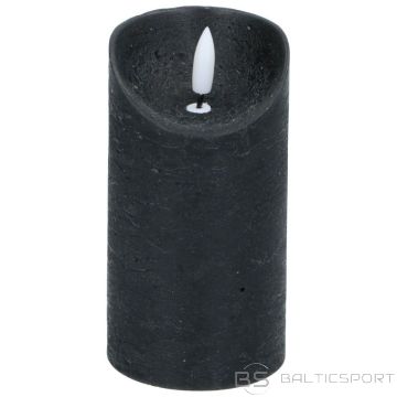 BS Декоративная свеча 70x130 мм, светодиодная, восковая, черная (нет в наличии)