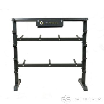 HMS STR12 Premium svaru šķīvju un hanteļu statīvs /