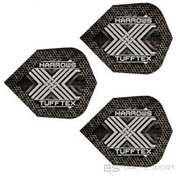 Część zamienna Harrows  piórka TUFFTEX BLACK-WHITE / czarny