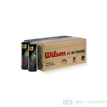 WILSON US OPEN TENISA BUMBIŅAS  - kaste ar 18 tubiem (72 bumbas)