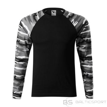 Malfini Camouflage LS M T-shirt MLI-16632 camouflage gray (XS)