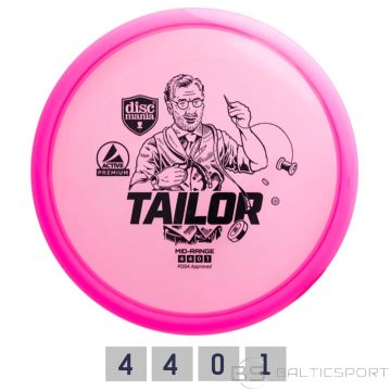 Discgolf DISCMANIA Midrange Driver TAILOR Active Premium Pink 4/4/0/1
