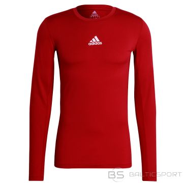 Adidas Techfit Ls Top GU7336 T-krekls / Sarkana / XL