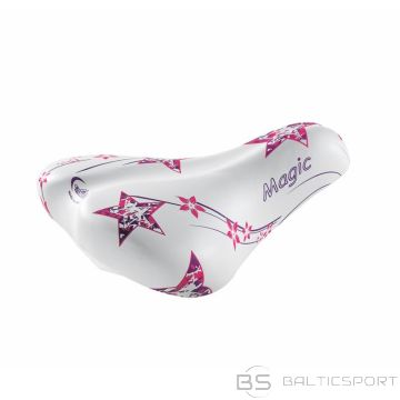 Velo sēdeklis SELLE MONTE GRAPPA Magic 20''-24'', balti rozā