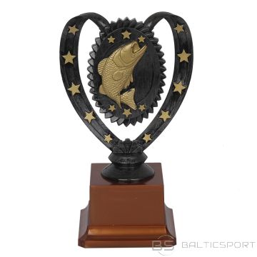 GTsport makšķerēšanas statuja / 19 cm / Melna