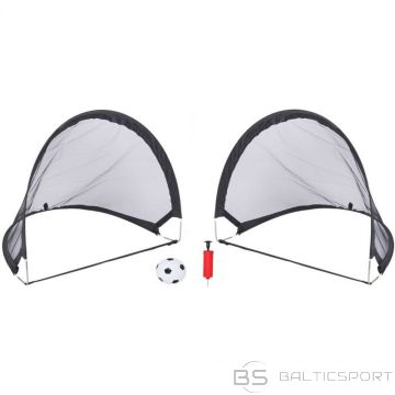 Set of 2 Pop Up Dunlop 100982 football goals (N/A)