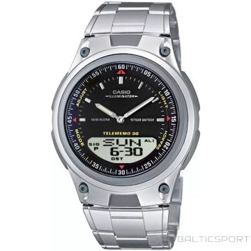 Casio Мужские часы DUAL AW-80D-1AVDF + коробка (-)