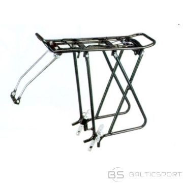 BS Багажник регулируемый, алюминиевый, 24-28 дюймов, черный (N/A)