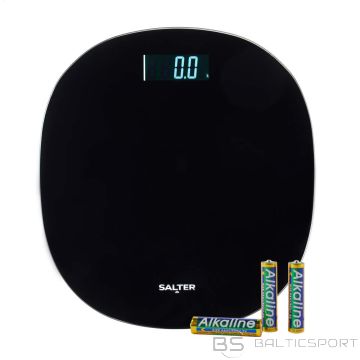 Salter SA00709BFEU12 Round Electronic Scale, Black