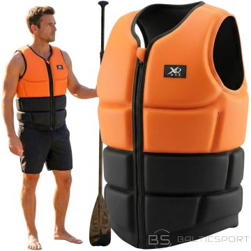 Xqmax Неопреновый спасательный жилет RM оранжево-черного цвета