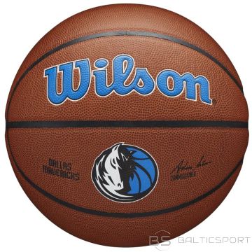 Basketbola bumba /Wilson Team Alliance Dalasas Mavericks Ball WTB3100XBDAL (7)