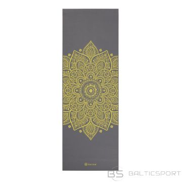Yoga mat Gaiam ''CITRON SUNDIAL'' 6mm 61333 (N/A)