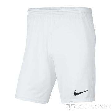 Nike Park III Knit Jr BV6865-100 šorti (122 cm)
