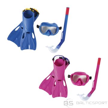 Niršanas komplekts maska+trubiņa+pleznas Bestway Crusader Es