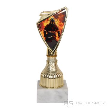 Puchar Tryumf 9297/FIR straż pożarna / C - 17,5 cm / złoty