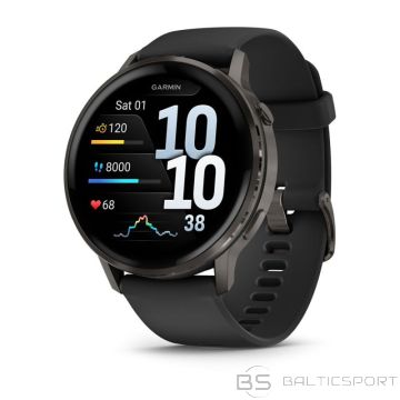 BS Смарт-часы GARMIN Venu 4 45 мм, черный сланец (нет данных)