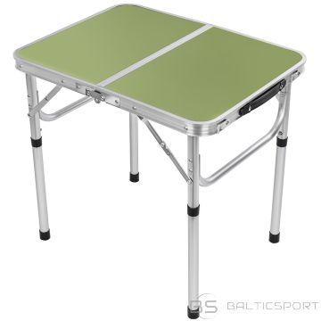 Enero Camp TŪRISTU SALOKAMAIS KEMPINGA GALDS 60X45X25/56CM ZAĻS