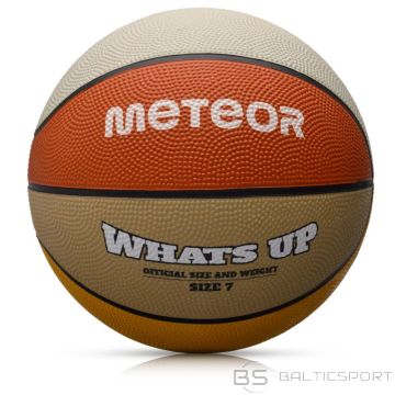Meteor Kas jauns 7 basketbola bumba 16801, 7. izmērs (uniw)