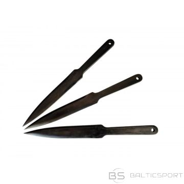 BS Спортивные метательные ножи KAL22 LIDER, 3 шт., черные (N/A)