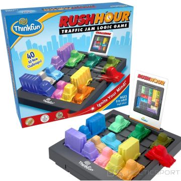 Rush Hour galda spēle - prāta mežģis, loģikas spēle , ThinkFUn