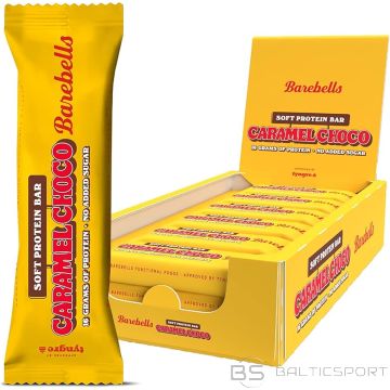 Barebells Karameļu proteīna batoniņš Soft Bar Caramel Choco 55g x 12 gab iepakojums