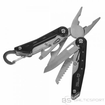 BS AZYMUT Turon daudzfunkcionālais instruments - 10 instrumenti + karabīne + jostas maciņš (H-P224108) (N/A)