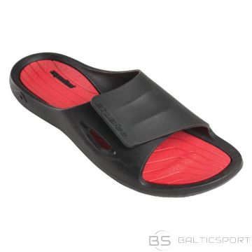 Slippers unisex AQUAFEEL 7246 20 size 41/42 black/red