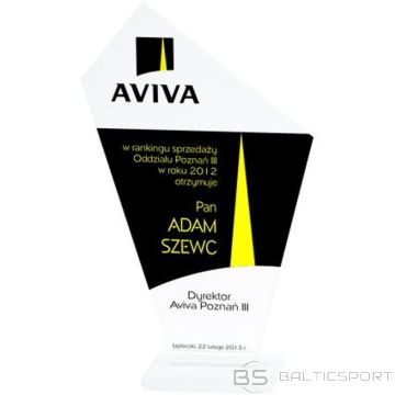 BS Gravēta stikla trofeja + krāsas pildījums (nav pieejams)