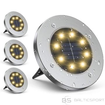 BS Saules lampa 8 LED SMD iebraucamai zemei, komplekts 4 gab. (nav pieejams)