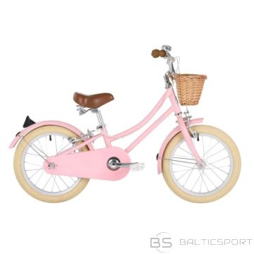 Meiteņu velosipēds Bobbin Gingersnap 4-6 gadiem, 16 collas, rozā krāsa