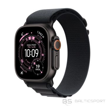 BS Apple Watch Ultra 3 OLED 49 mm digitālais 5G melns Wi-Fi GPS (-)