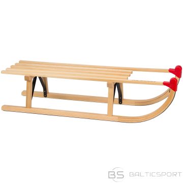 Koka ragavas, Sled wooden NIJDAM Davos N50DA01 80x30 cm max 90 kg