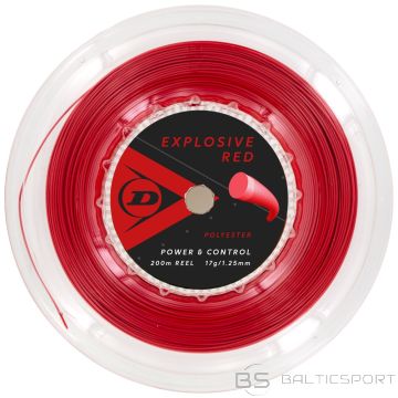 Tennis string Dunlop EXPLOSIVE RED 1.25mm 200m PE monofilament red